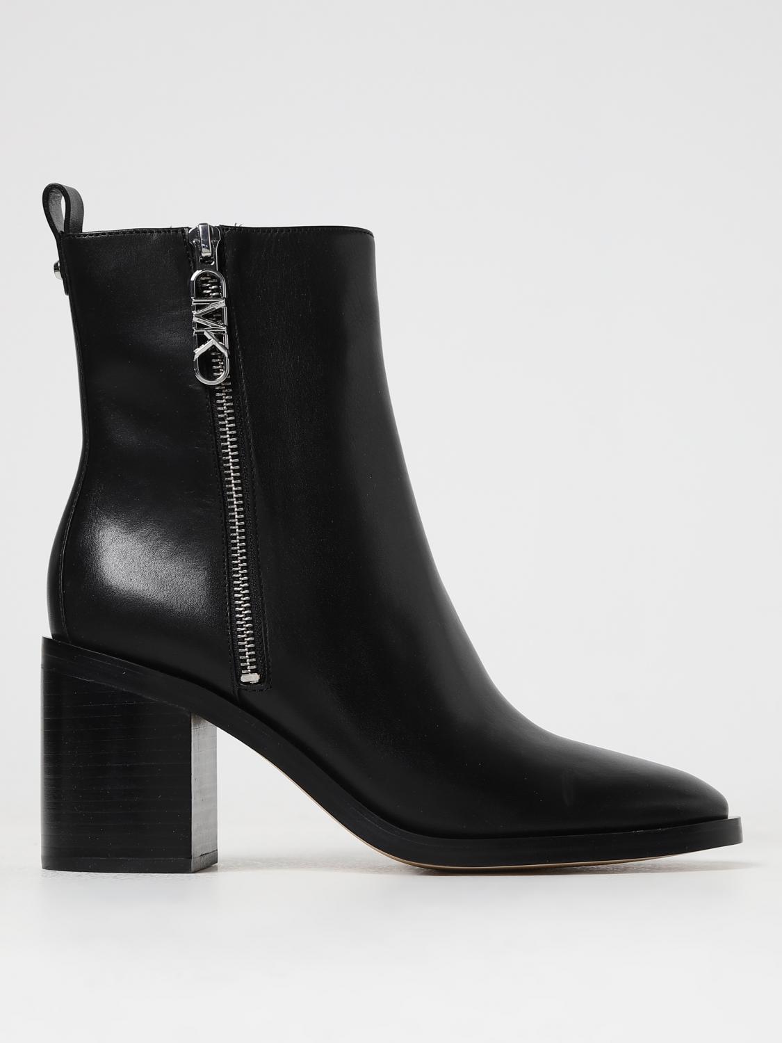 Michael Kors Regan leather ankle boots