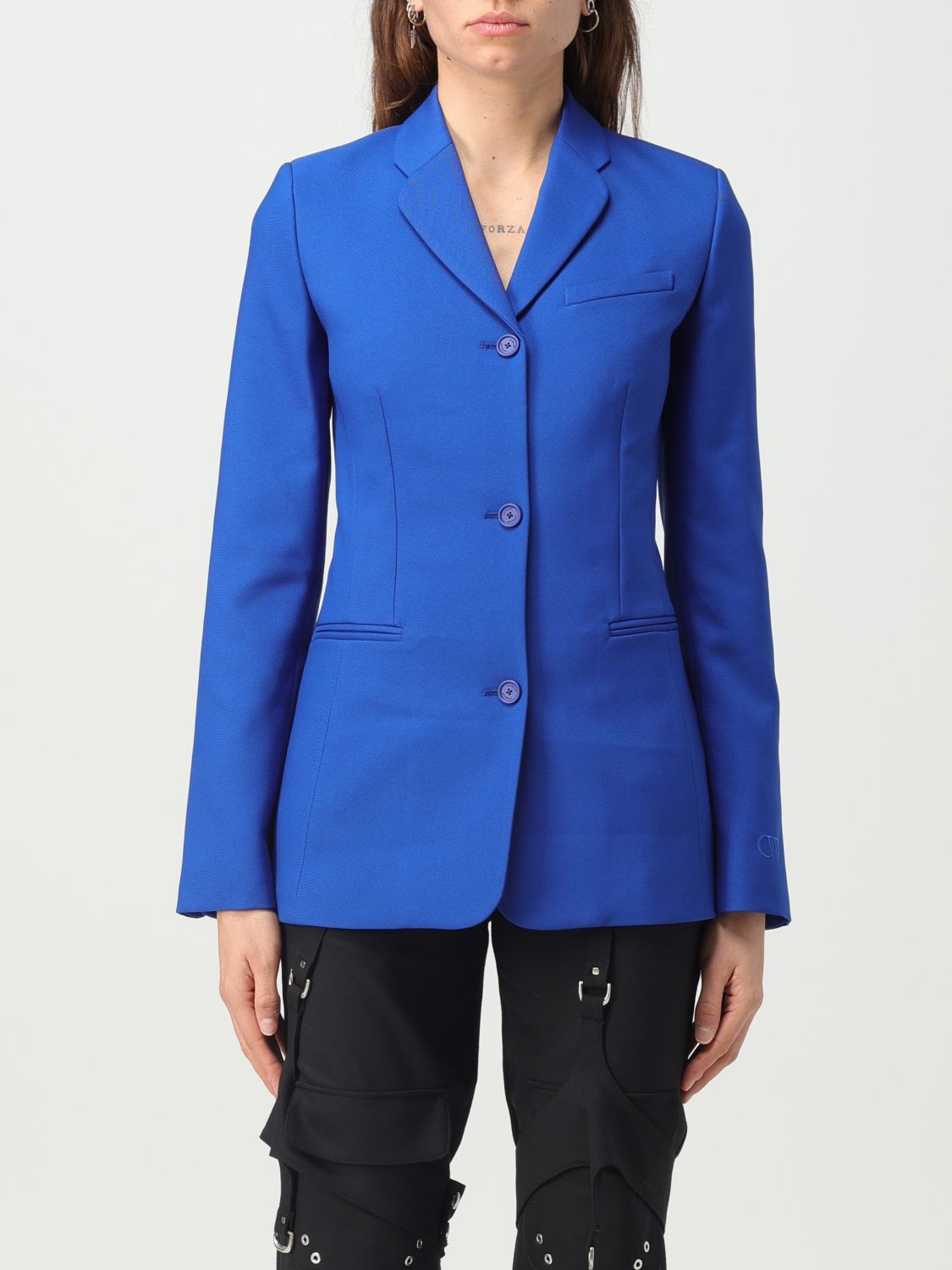 Off-white Jacke  Damen Farbe Blau In Blue
