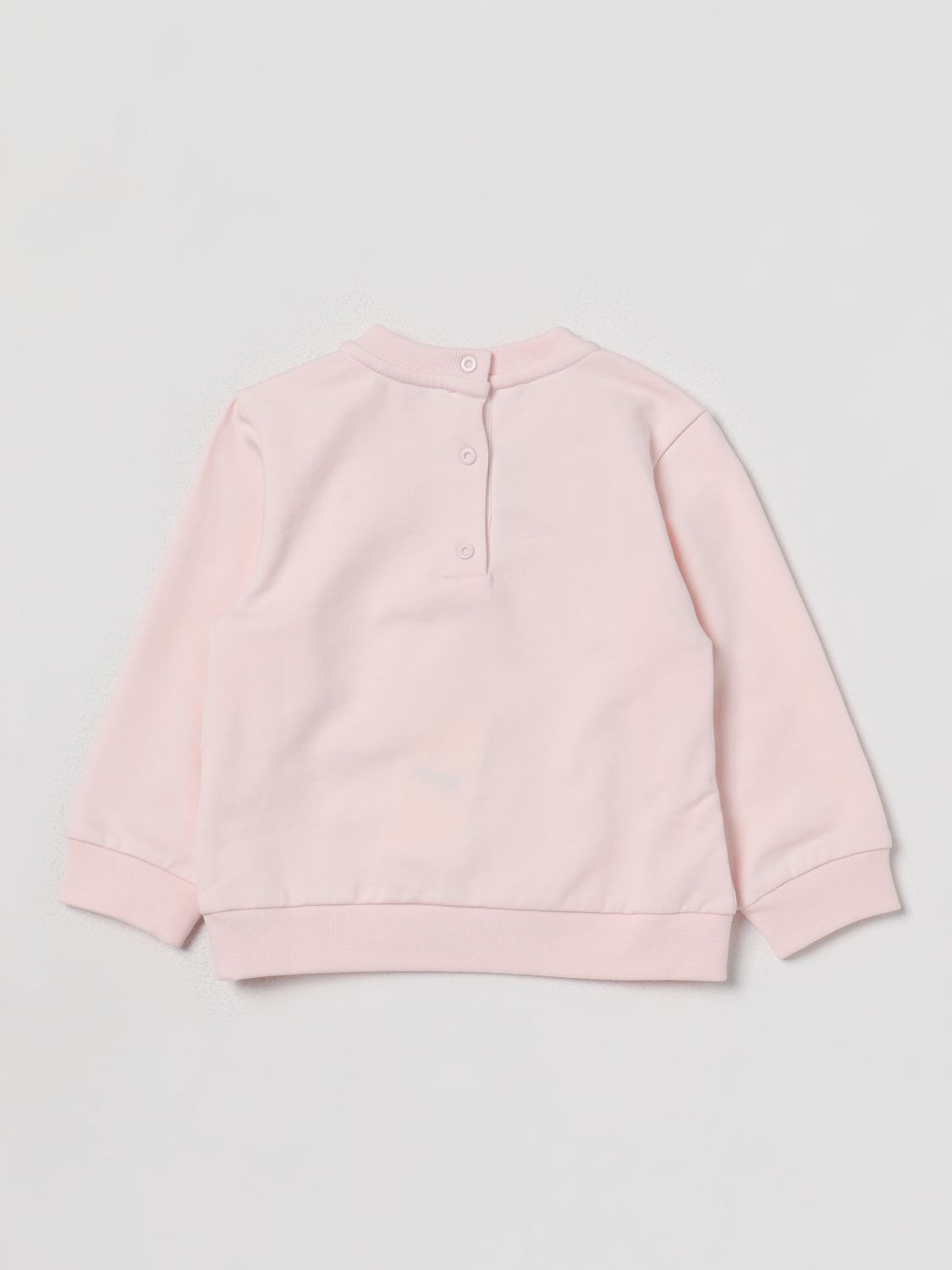 O Lock Wool Sweater in Pink - Fendi Kids