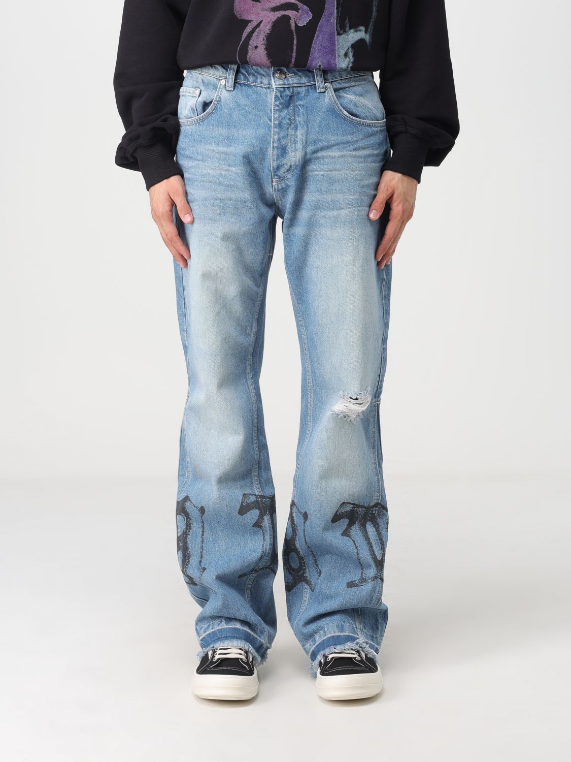 MISBHV: jeans for man - Blue  Misbhv jeans 122M303 online at