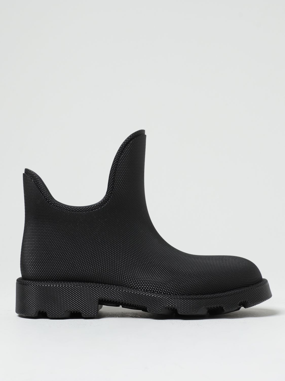Shop Burberry Marsh Rubber Boots In Black