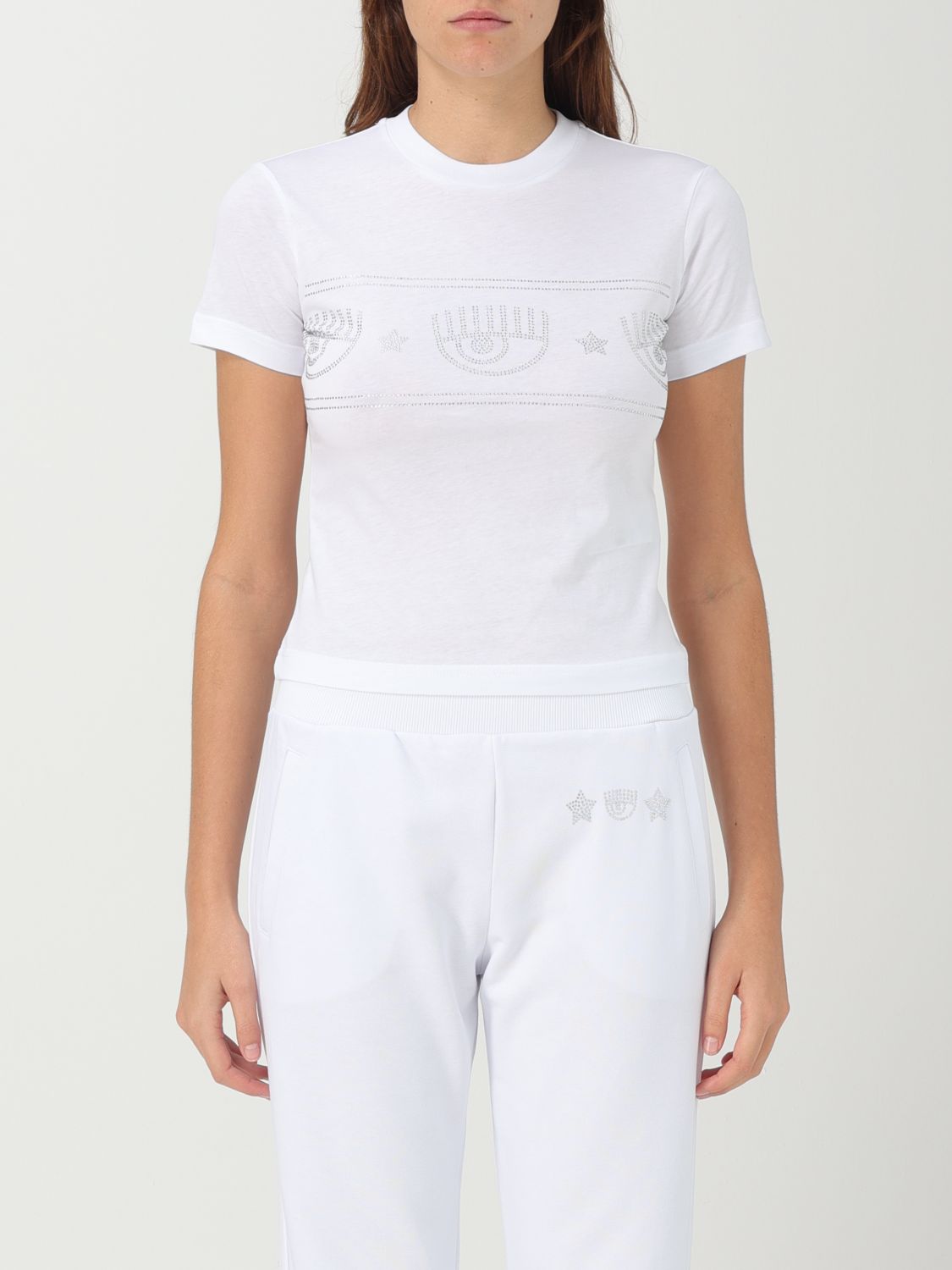 Chiara Ferragni T-shirt  Damen Farbe Weiss In White