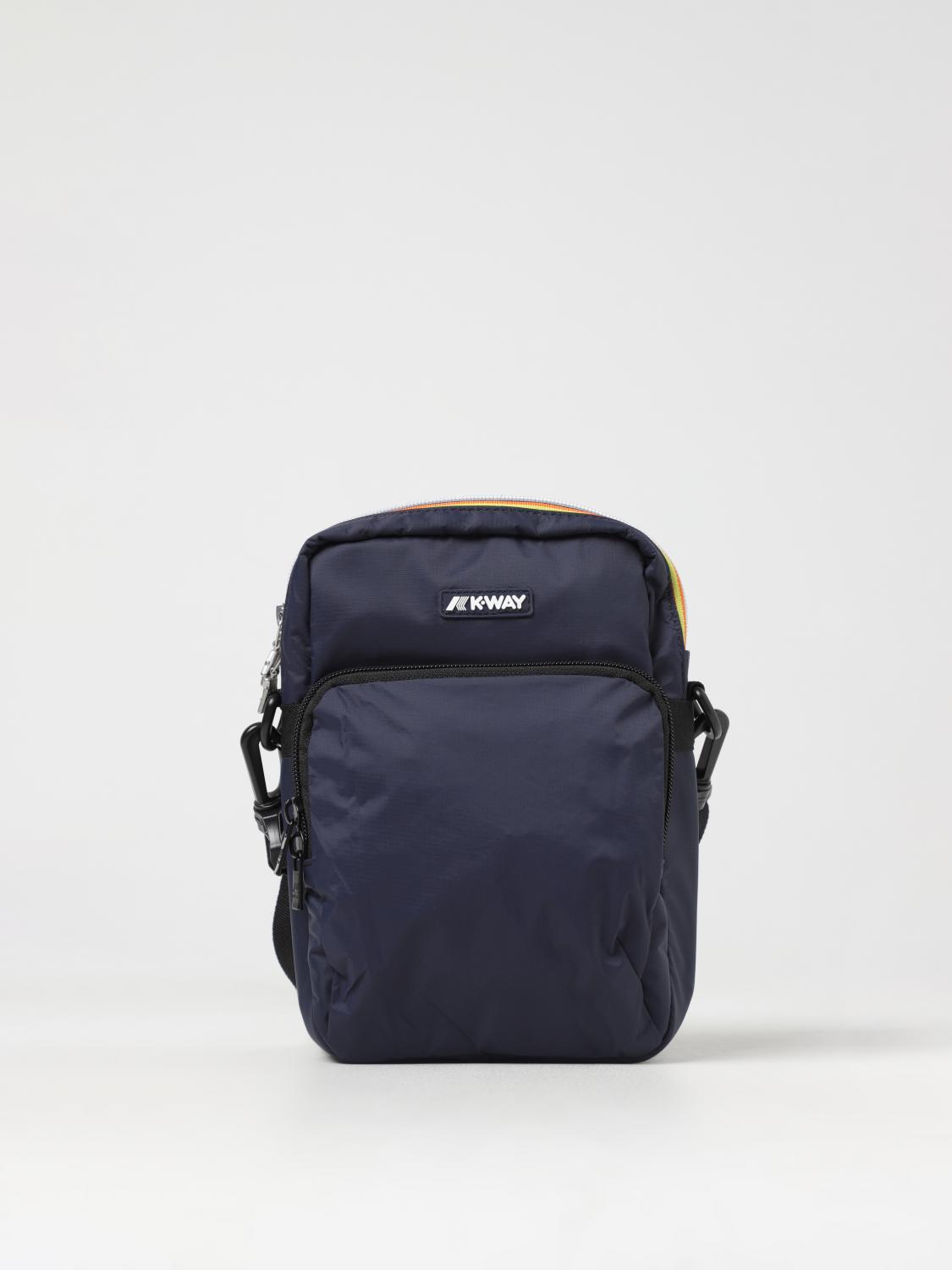 K-way Shoulder Bag  Men Color Blue In Blue