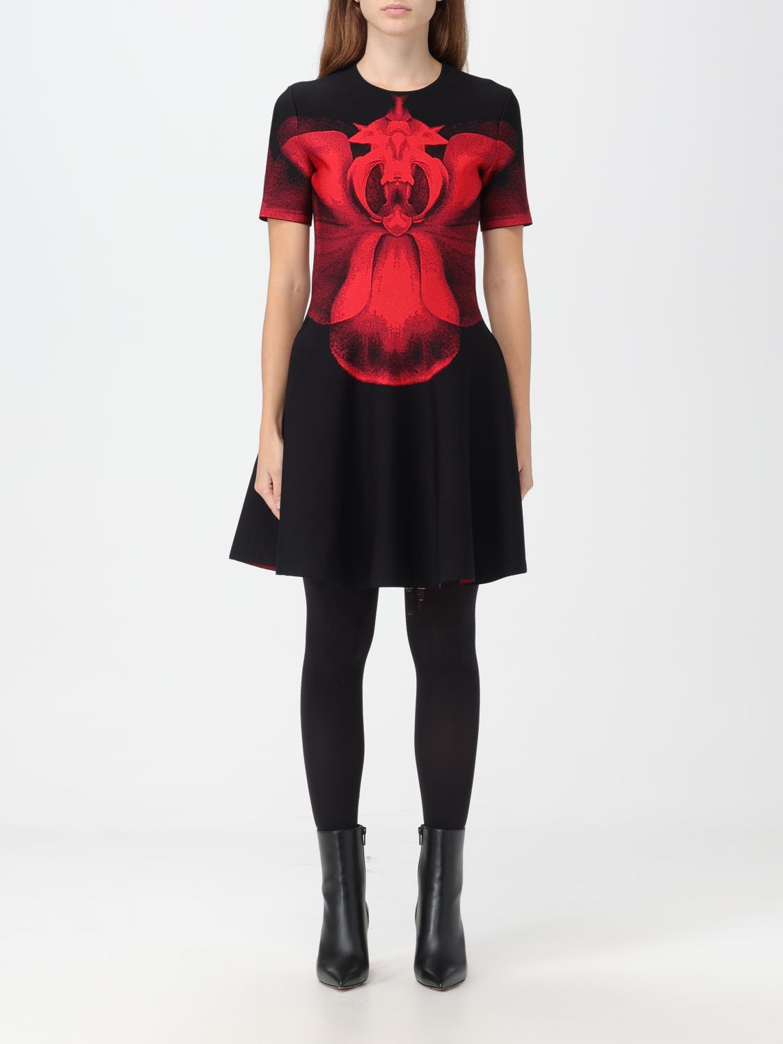 ALEXANDER MCQUEEN ALEXANDER MCQUEEN ORCHID DRESS,E81620002