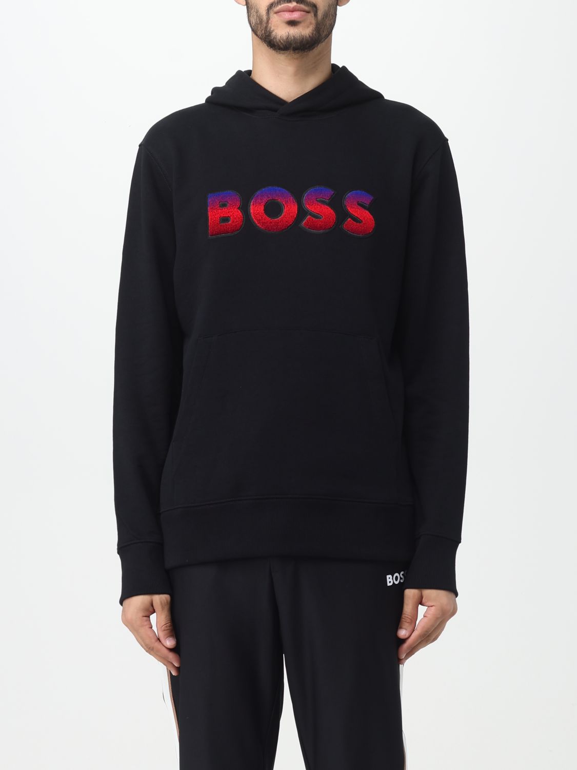 Hugo Boss Sweatshirt Boss Herren Farbe Schwarz In Black