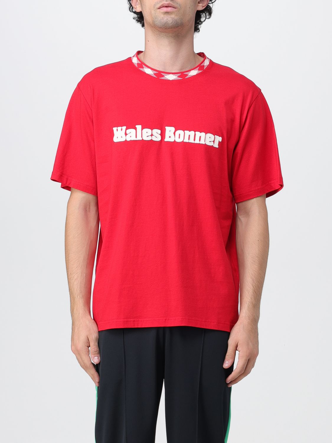 T恤 WALES BONNER 男士 颜色 红色
