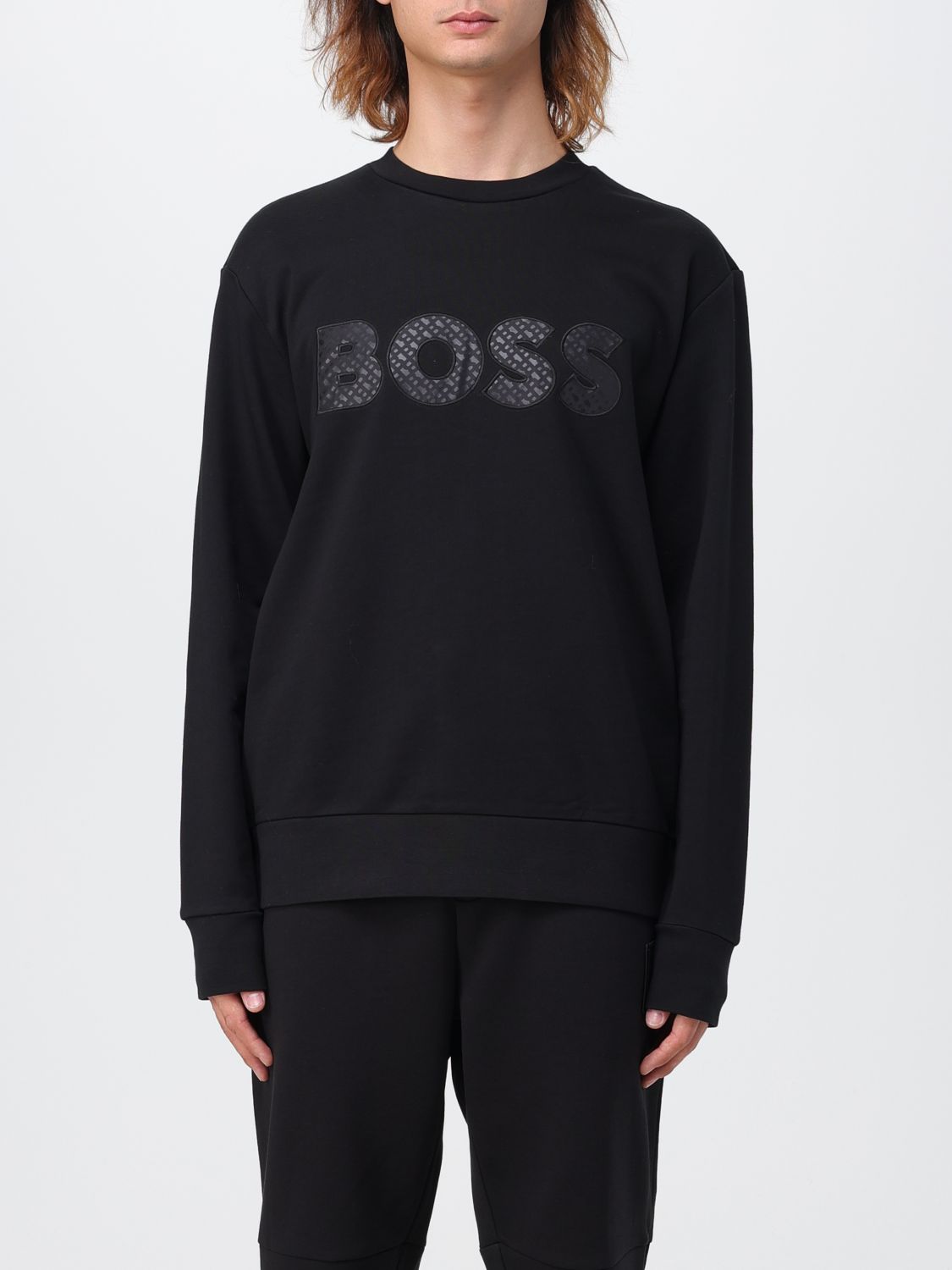 Hugo boss black discount sweatshirt