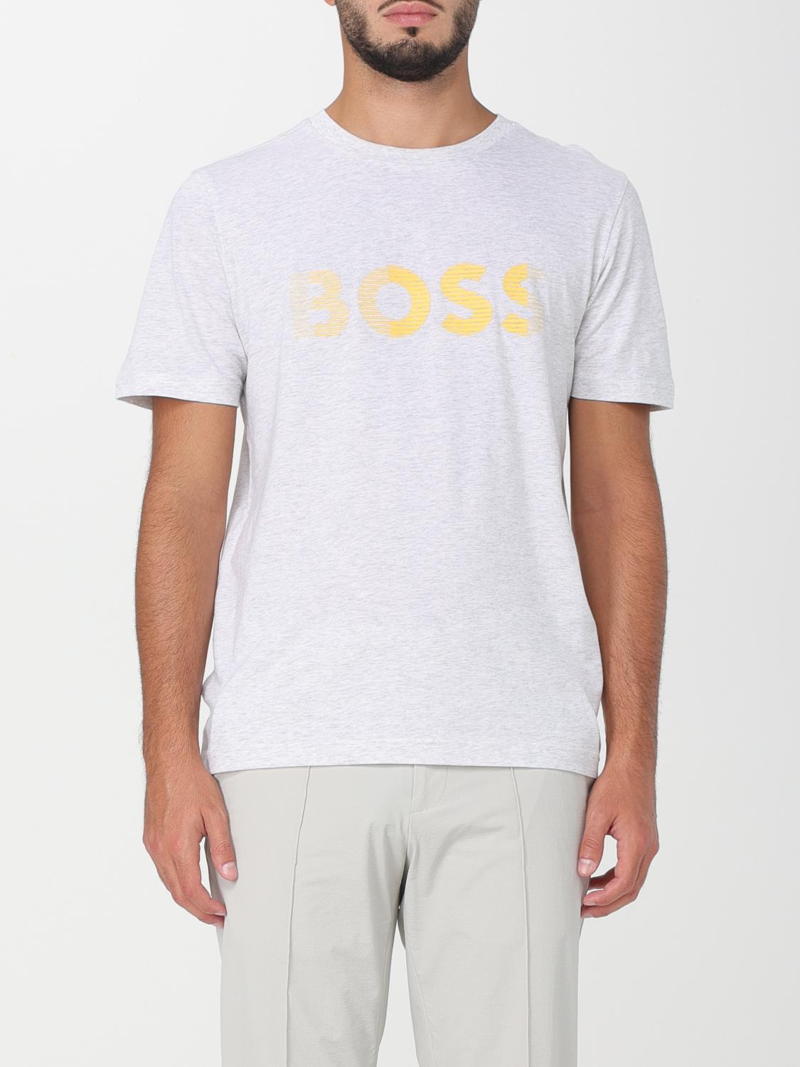 T-Shirt BOSS Men color Yellow