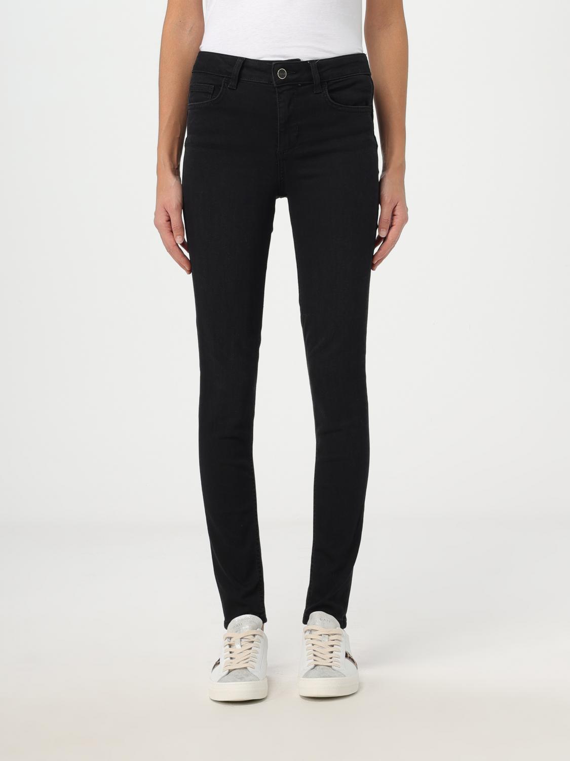 Liu •jo Mid-rise Bootcut Jeans In Black