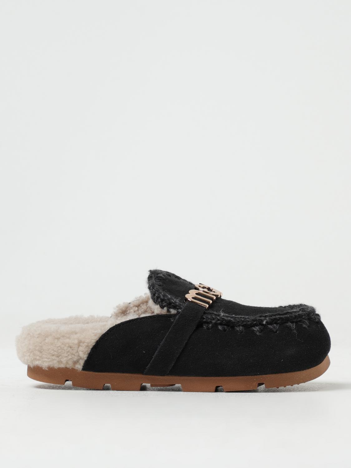 Mou Winter Bio Slides In Black
