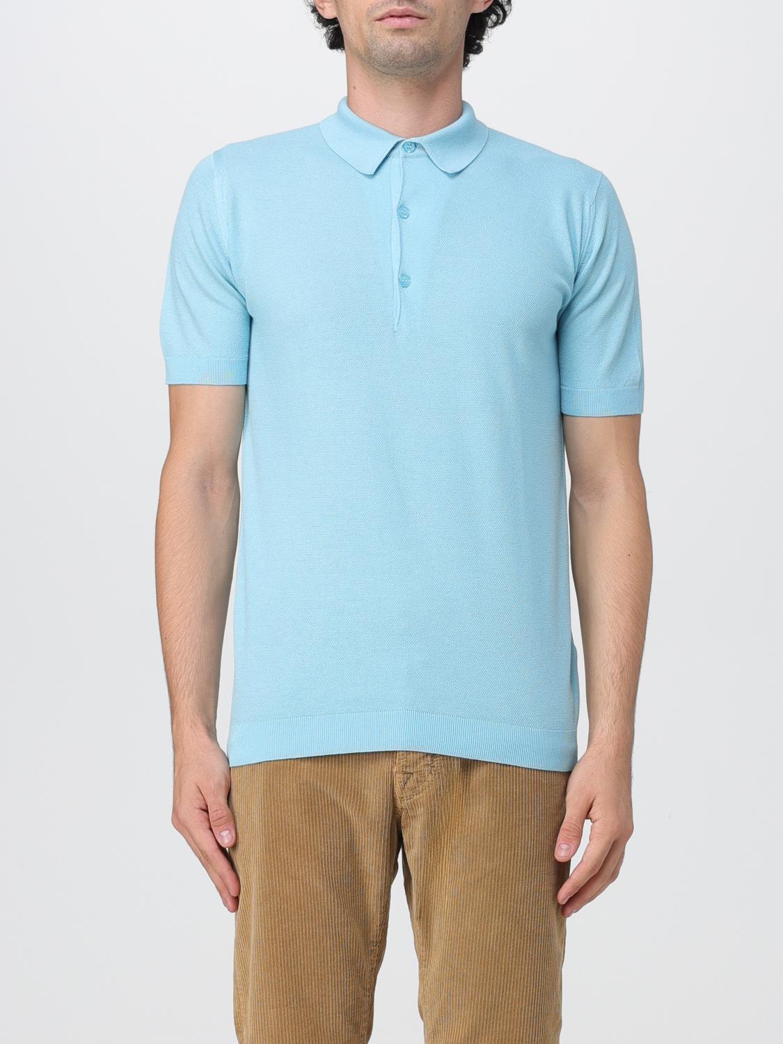 JOHN SMEDLEY POLO SHIRT JOHN SMEDLEY MEN COLOR BLUE 1,E82173239