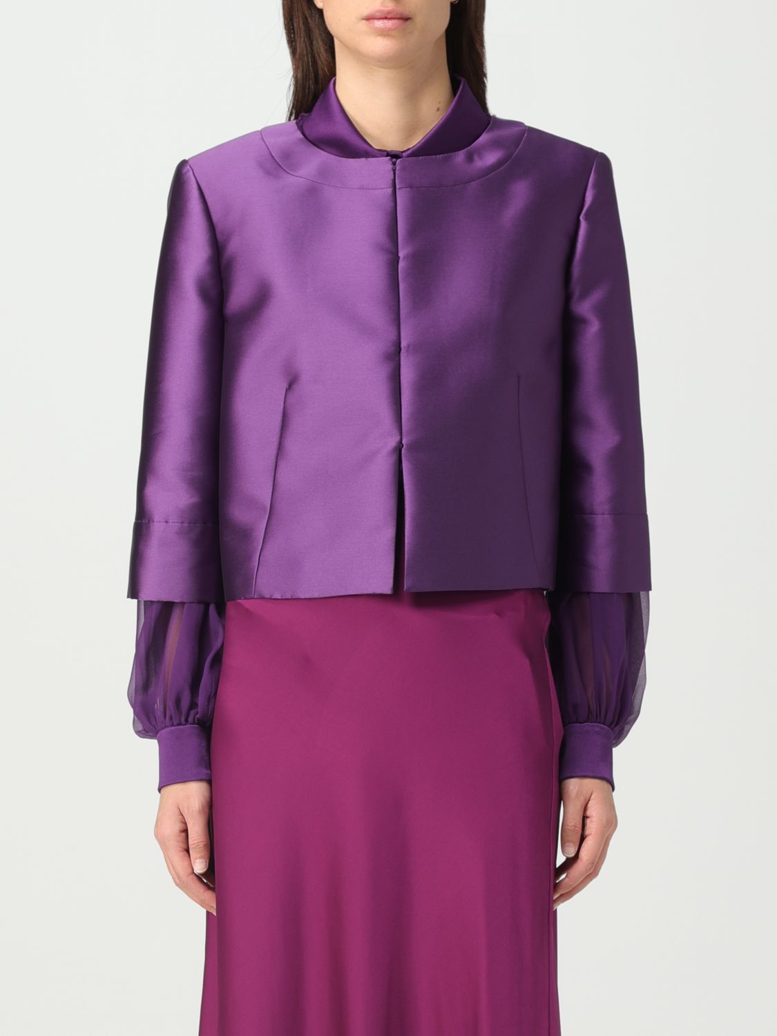Alberta Ferretti Jacket  Woman Color Violet
