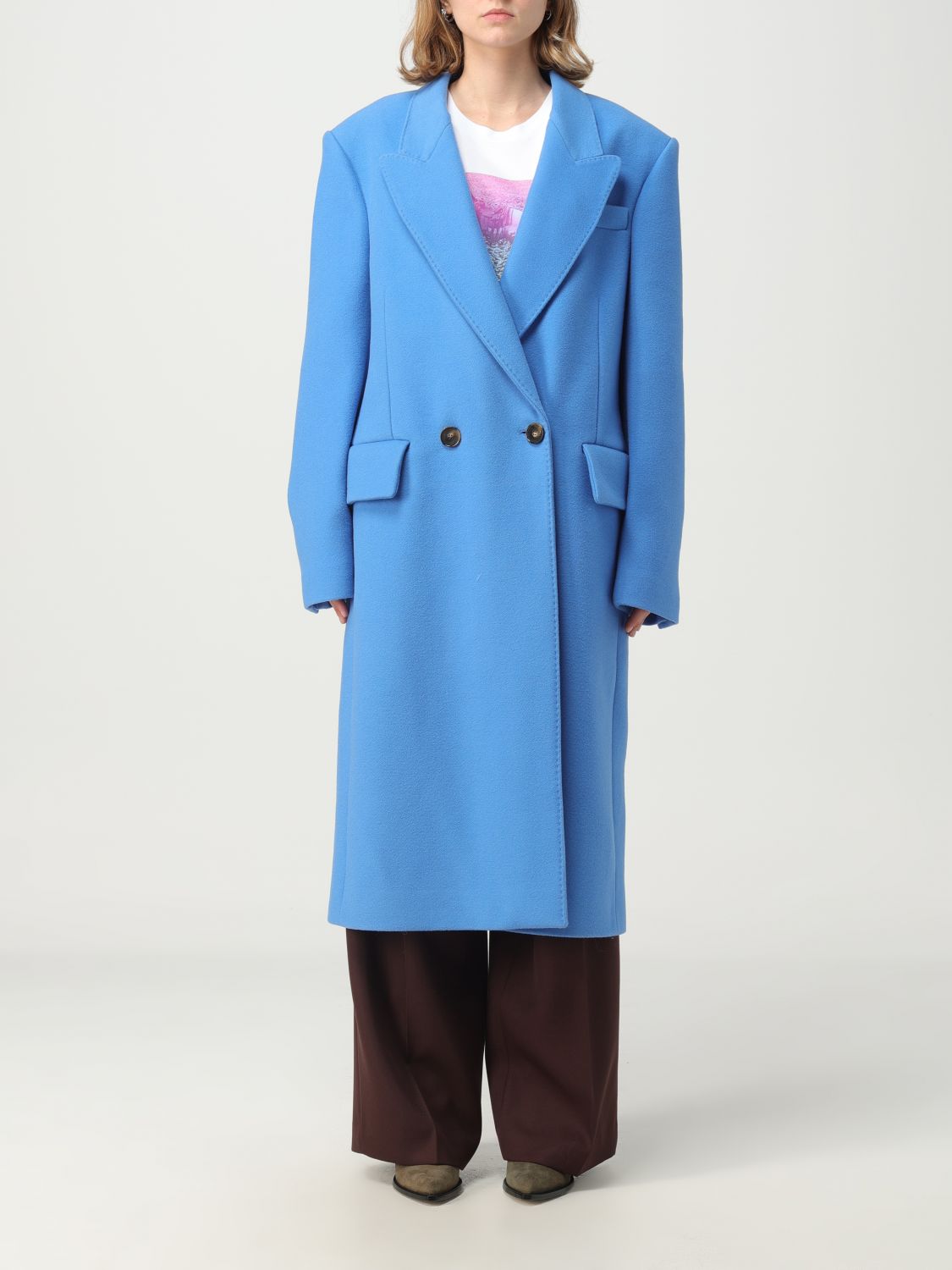 Stella Mccartney Coat  Woman In Blue