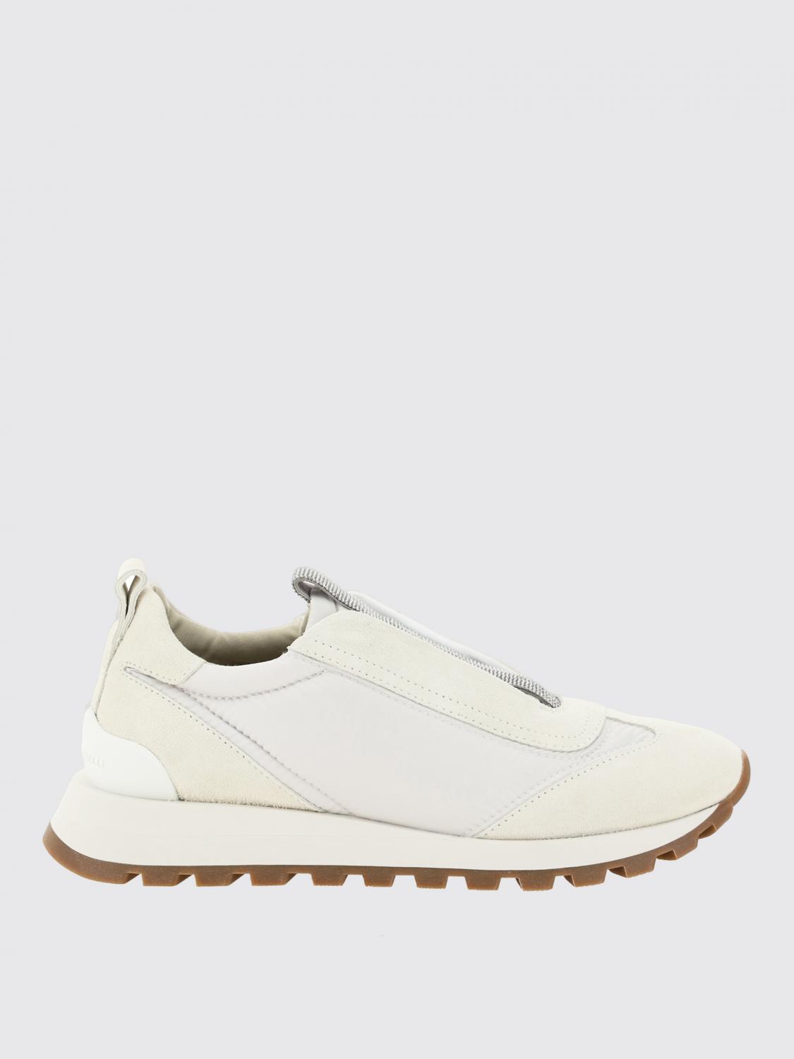 Brunello Cucinelli Sneakers Woman Color White