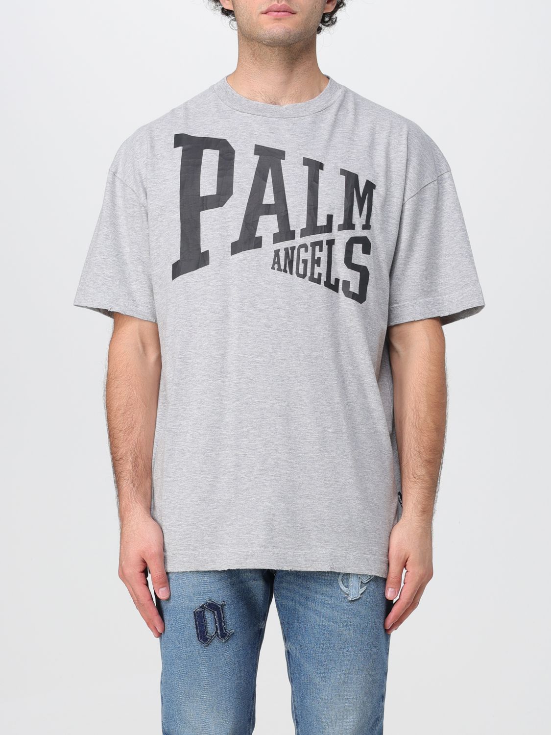 T-Shirt Palm Angels Men Color White