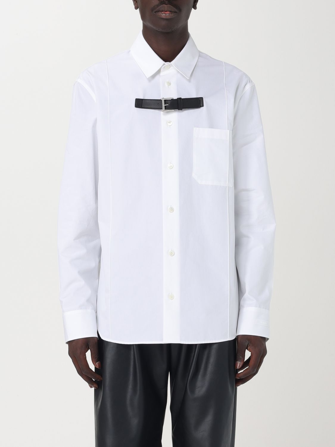 Versace Shirt  Men In White