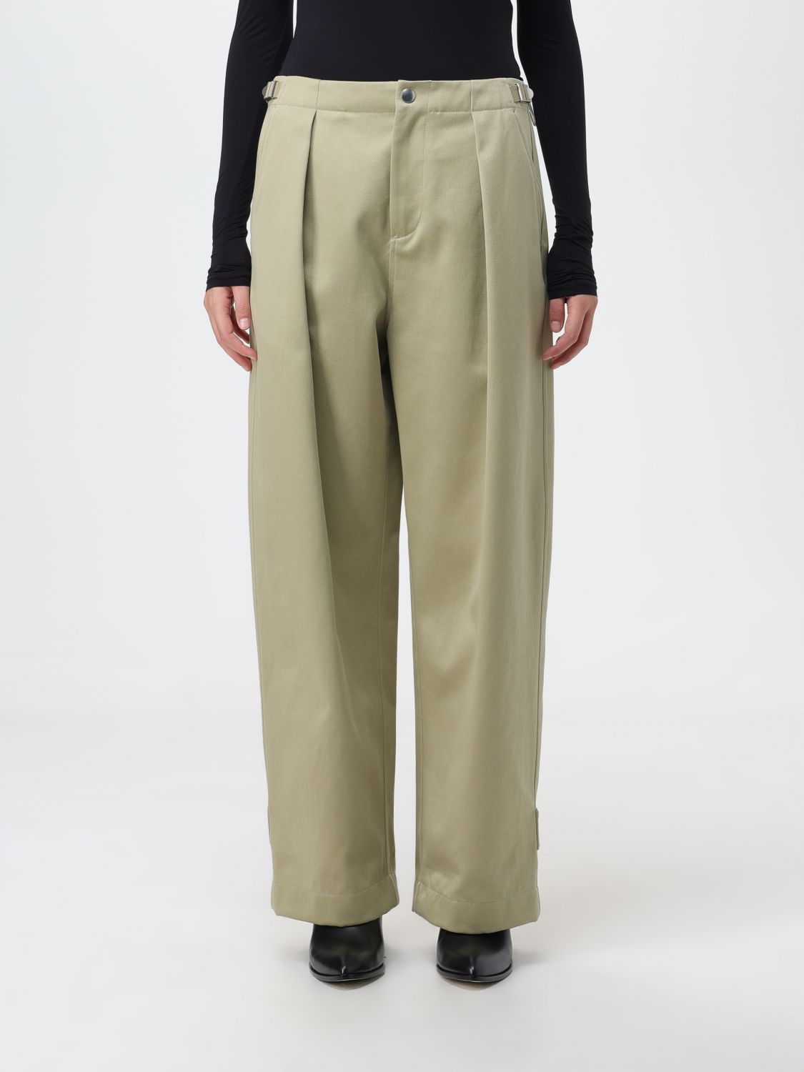Burberry Trousers  Woman In Green