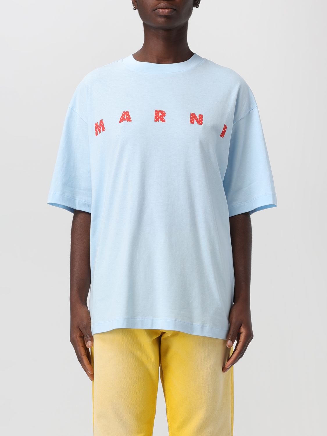Marni Polo Shirt  Woman Color Ice