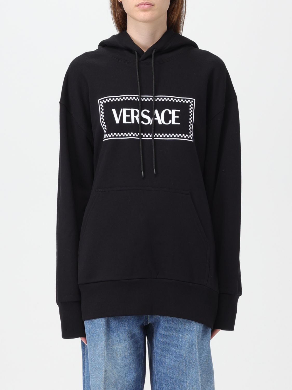 Versace Sweatshirt  Damen Farbe Schwarz In Black