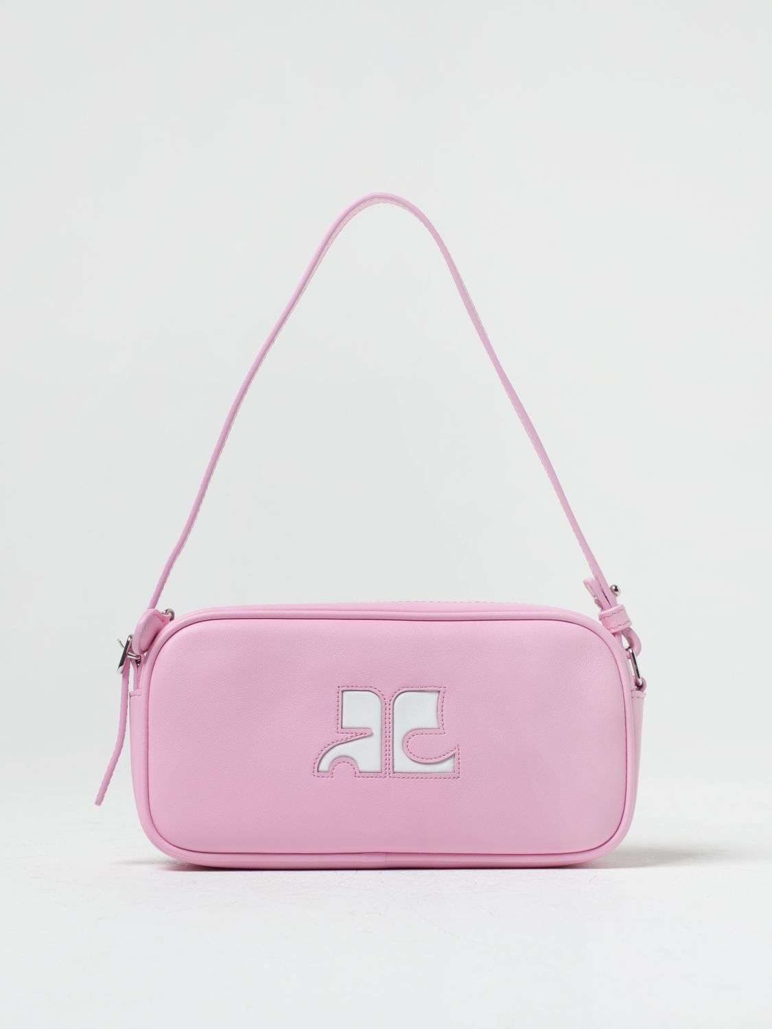 Shop Courrèges Mini Bag  Woman Color Pink