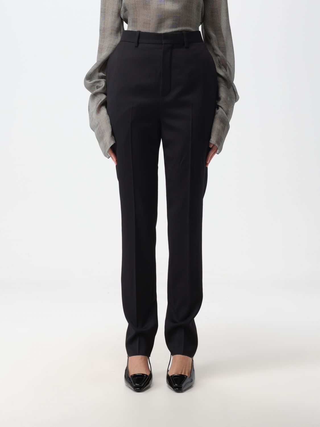 Saint Laurent Trousers  Woman In Black