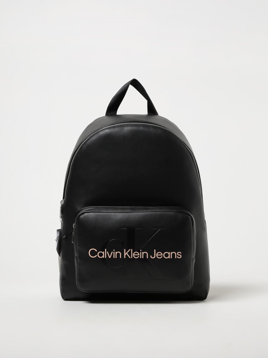 CALVIN KLEIN：バックパック レディース - ブラック | GIGLIO.COM