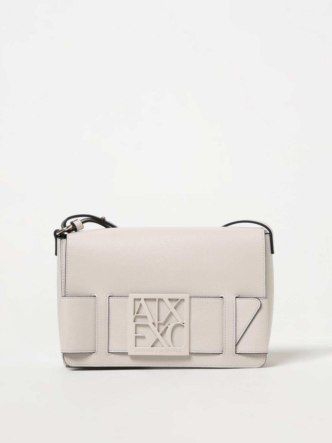 ARMANI EXCHANGE: shoulder bag for woman - Yellow Cream | Armani