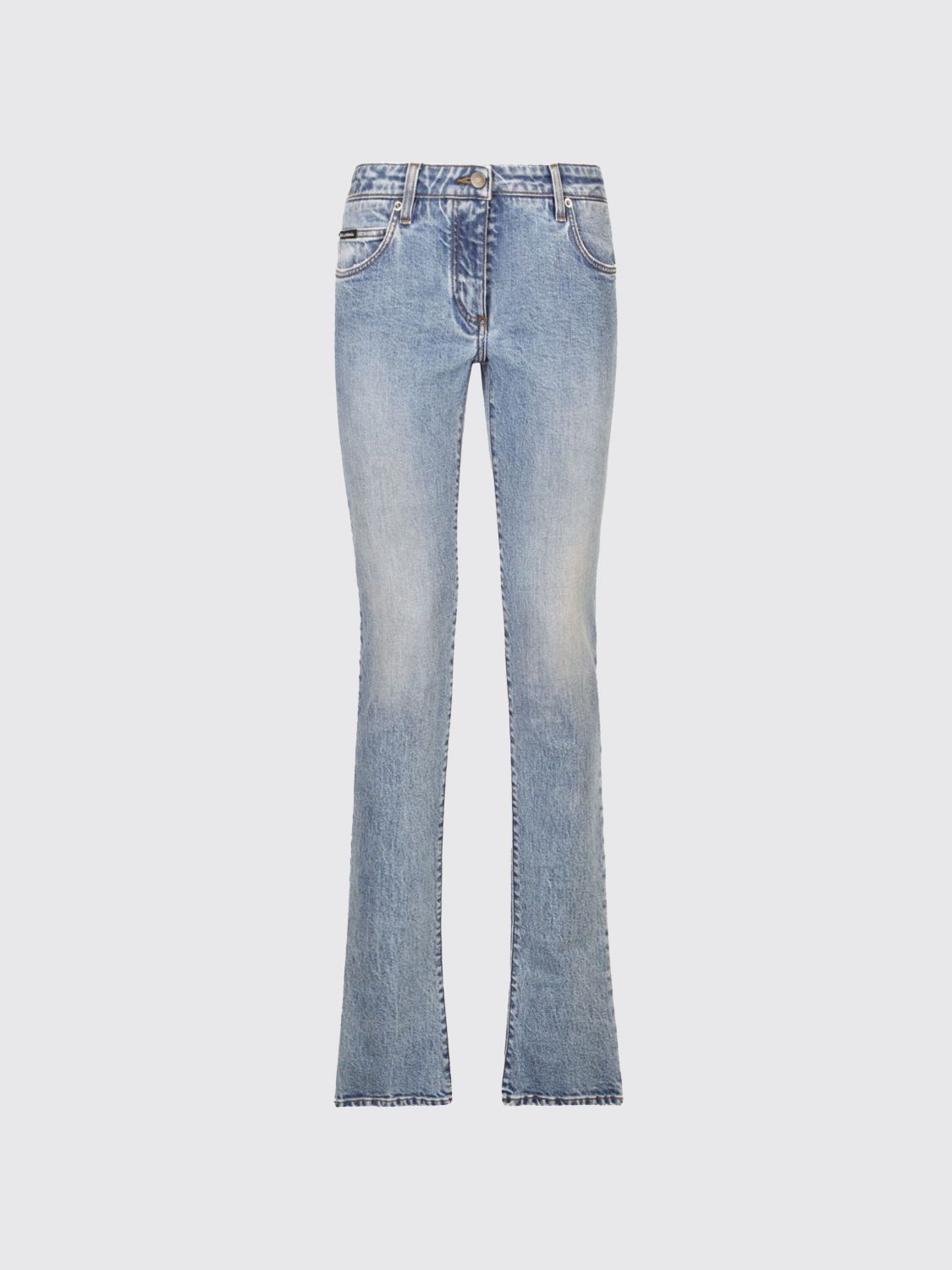 Dolce & Gabbana Flared Jeans In Blue