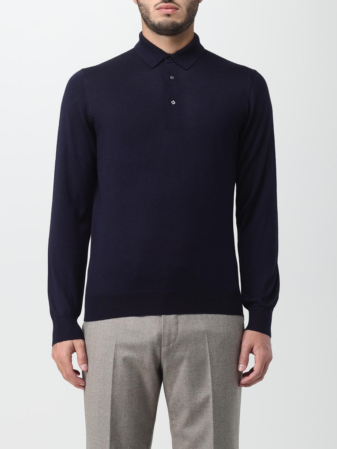 Lardini Polo Shirt In Blue