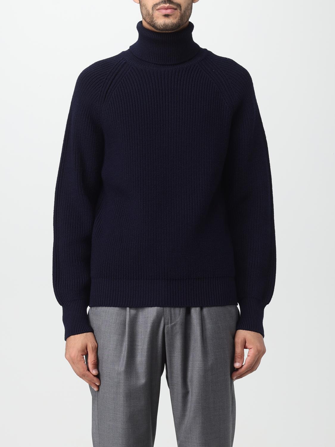 LARDINI SWEATER LARDINI MEN COLOR BLUE,E84709009