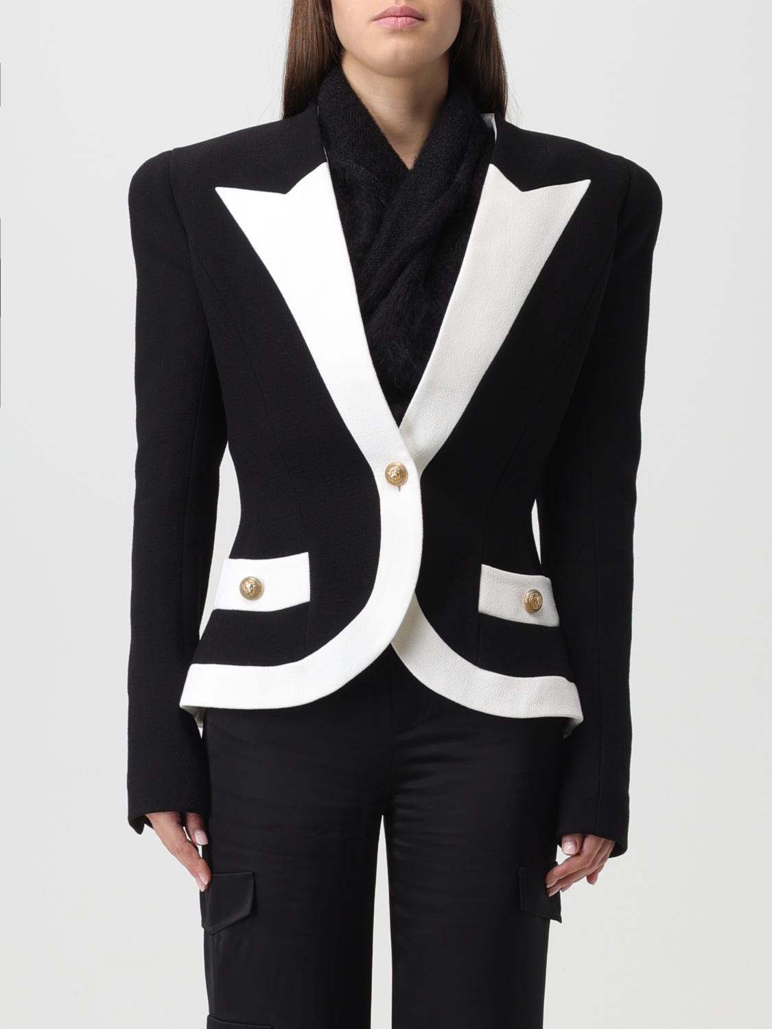 Blazer BALMAIN Woman colour Black