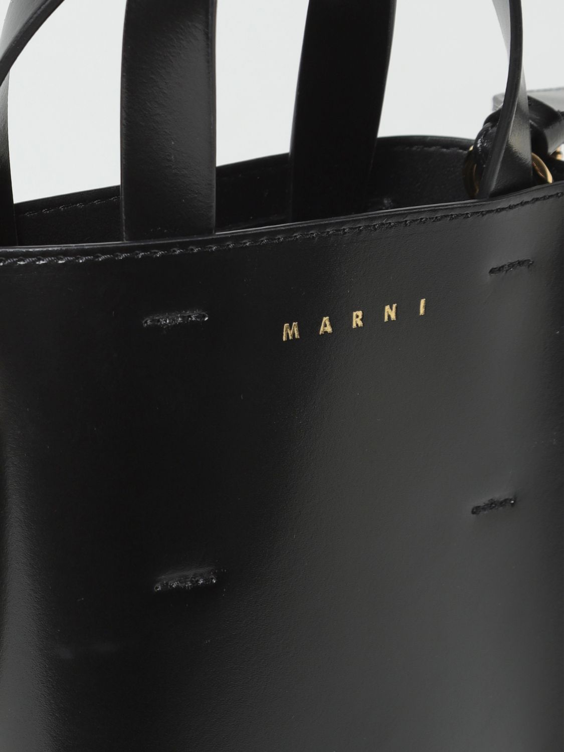 MARNI: mini bag for women - Black  Marni mini bag SHMP0050U0LV639