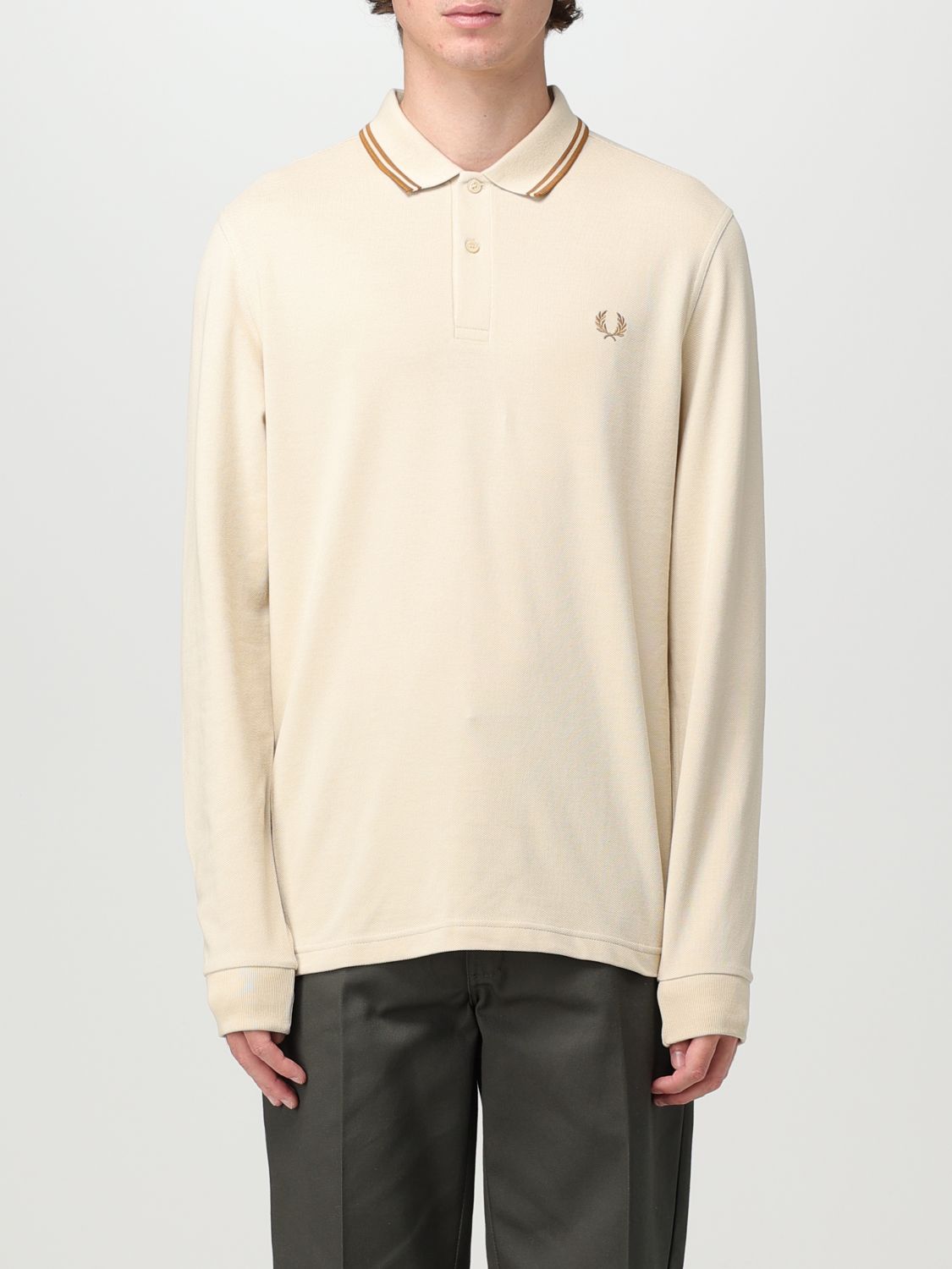Fred Perry T-shirt  Men In Ivory