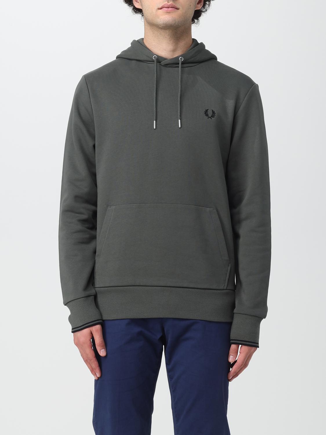 Sweatshirt FRED PERRY Men colour Green