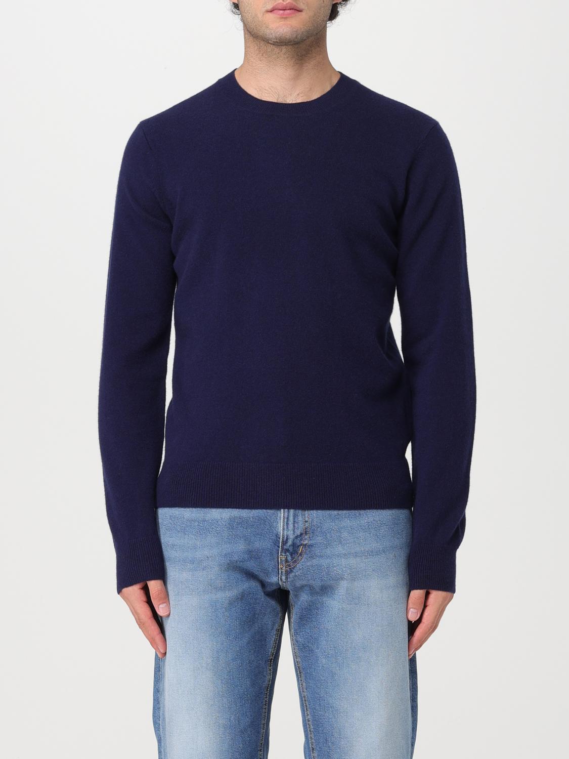 Comme Des Garçons Sweater Comme Des Garcons Men Color Blue