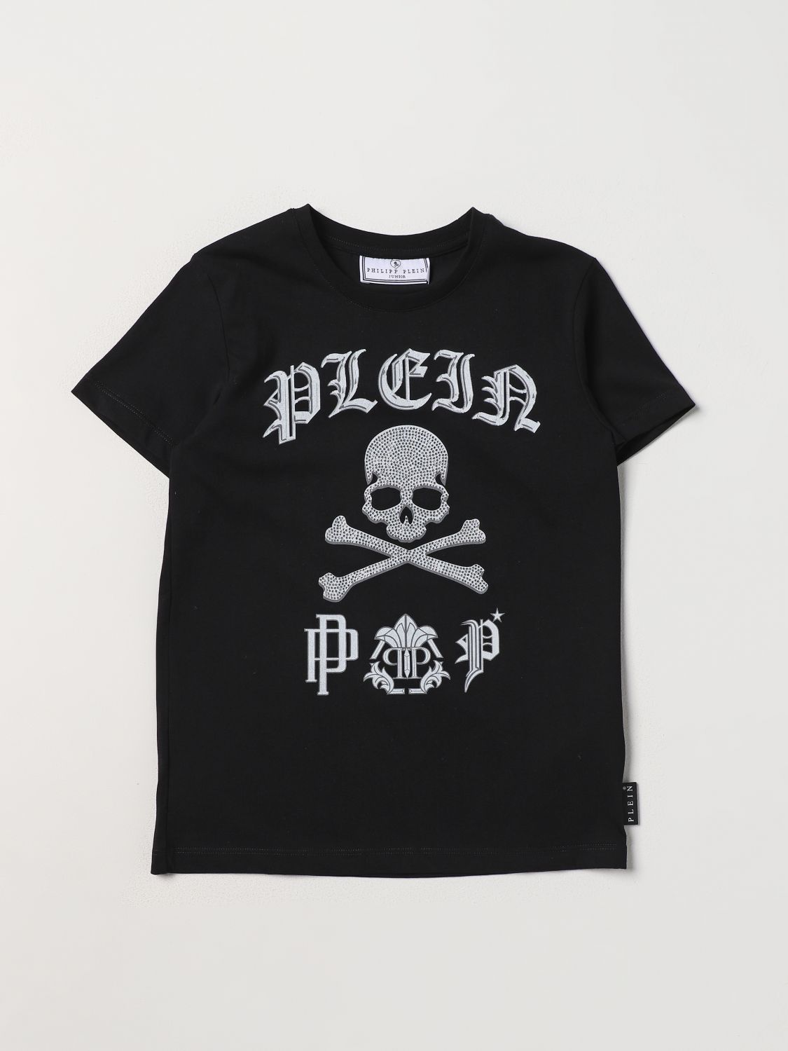 Philipp Plein Kids' T-shirt  Kinder Farbe Schwarz In Black