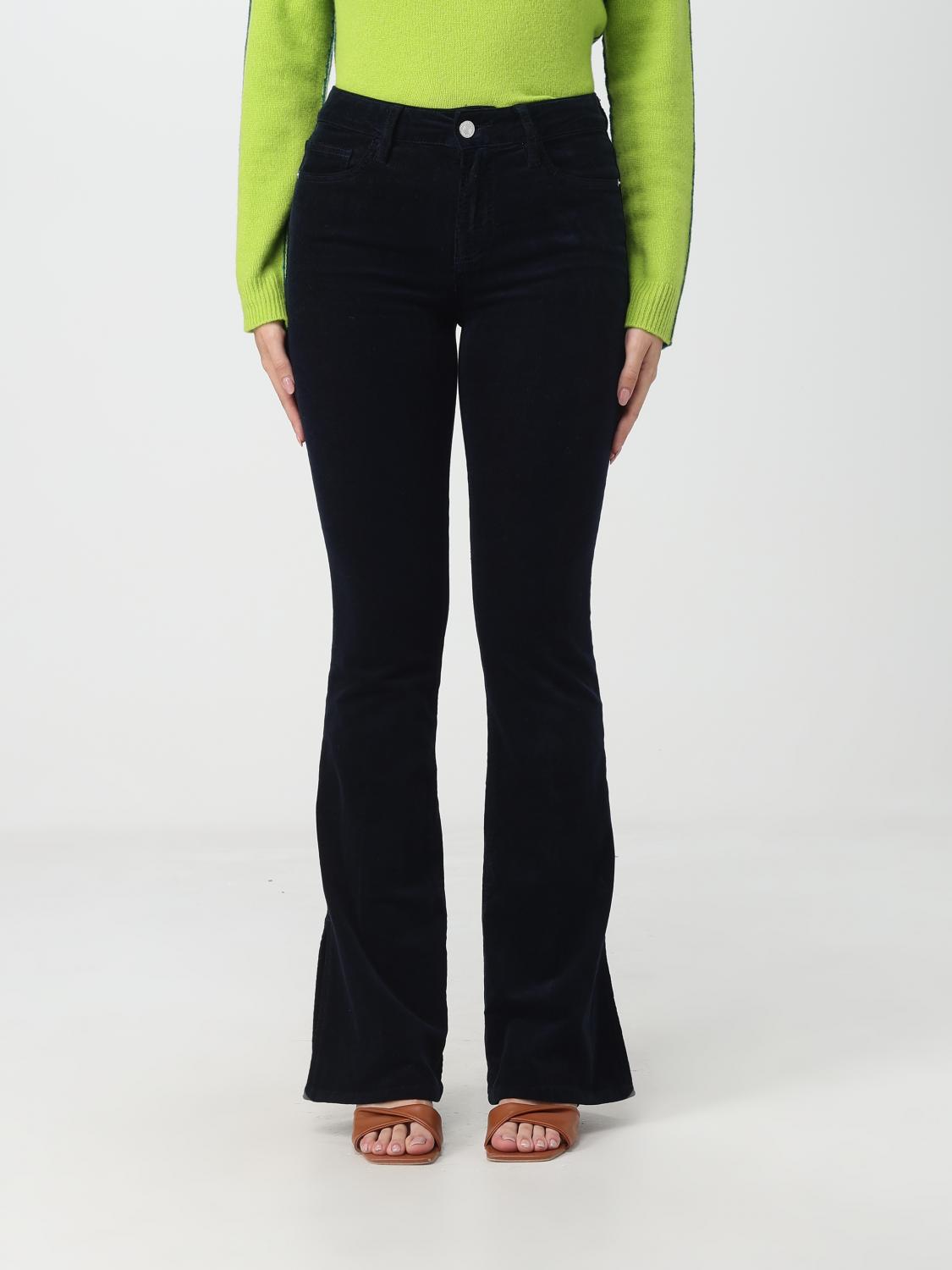 Frame Jeans  Woman Color Blue In Blue