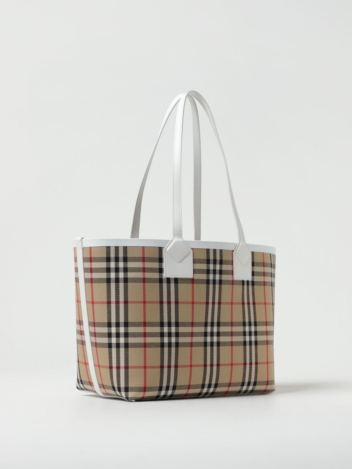 Cloth tote Burberry Beige in Cloth - 36156673