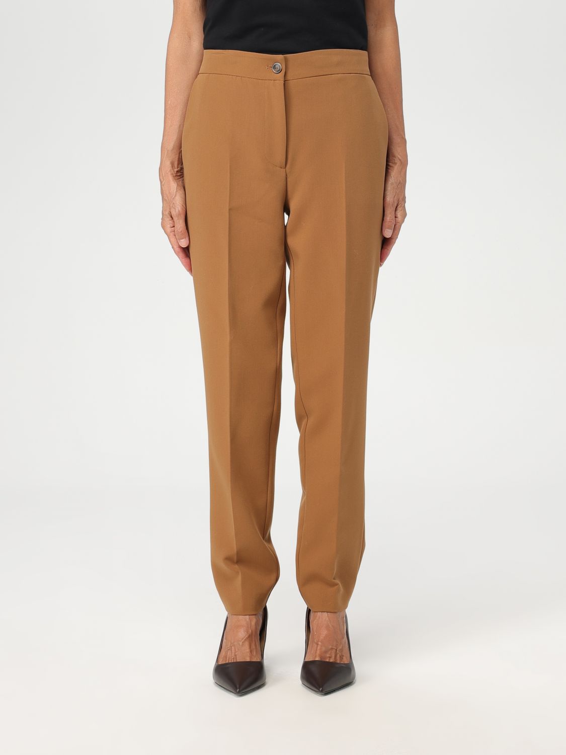 Twinset Pants  Woman Color Camel