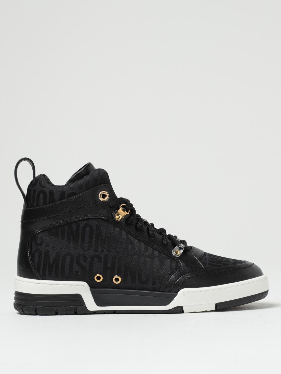 Moschino Couture Trainers  Men In Black