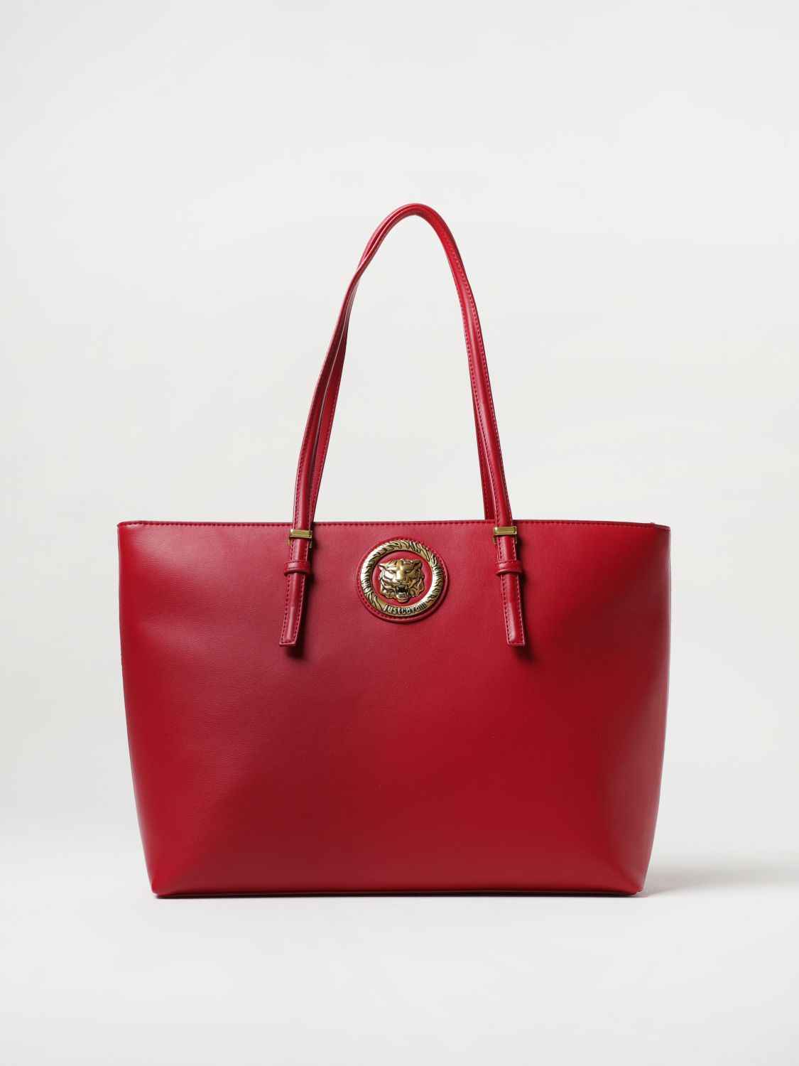 Just Cavalli Women's Tote Bags - Red - Shoulder Bags