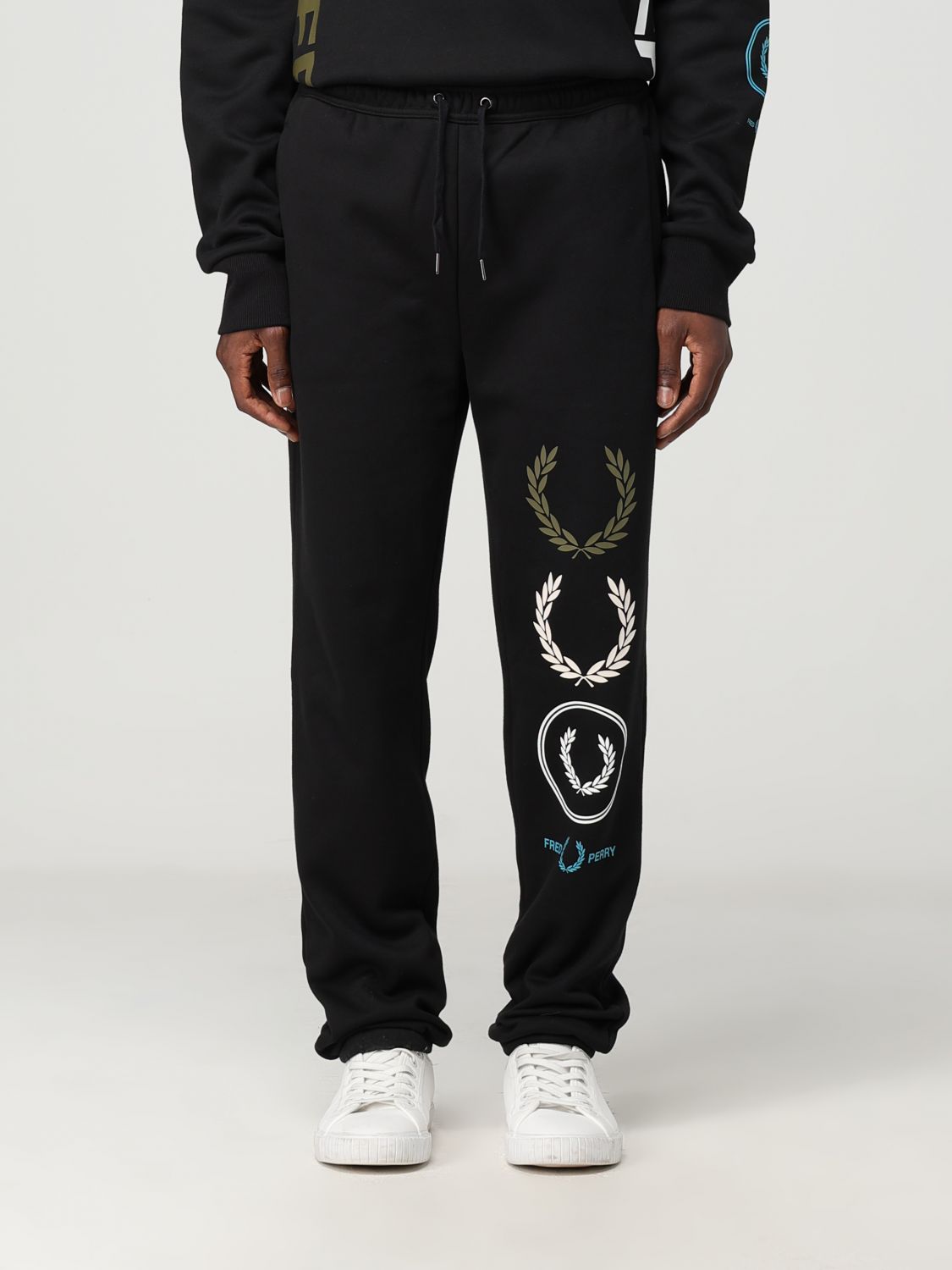 Fred Perry Trousers  Men In Black