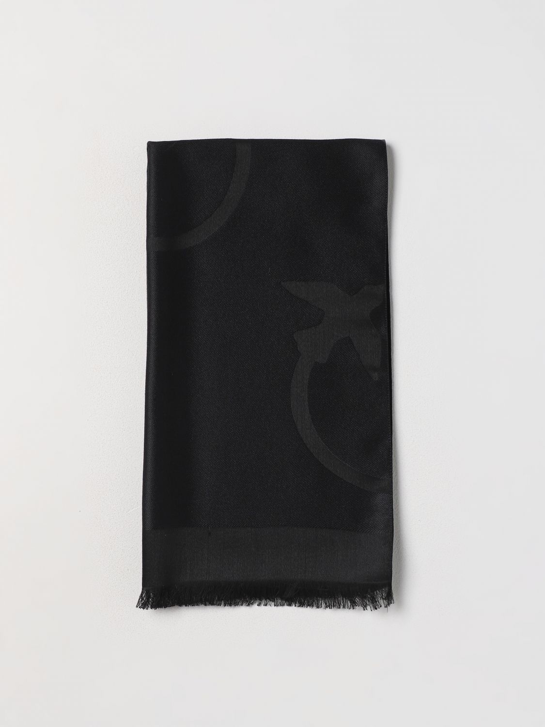 Scarf PINKO Woman color Black