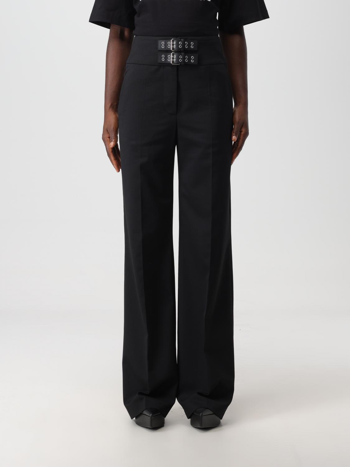 Moschino Jeans Pants With Straps In Black