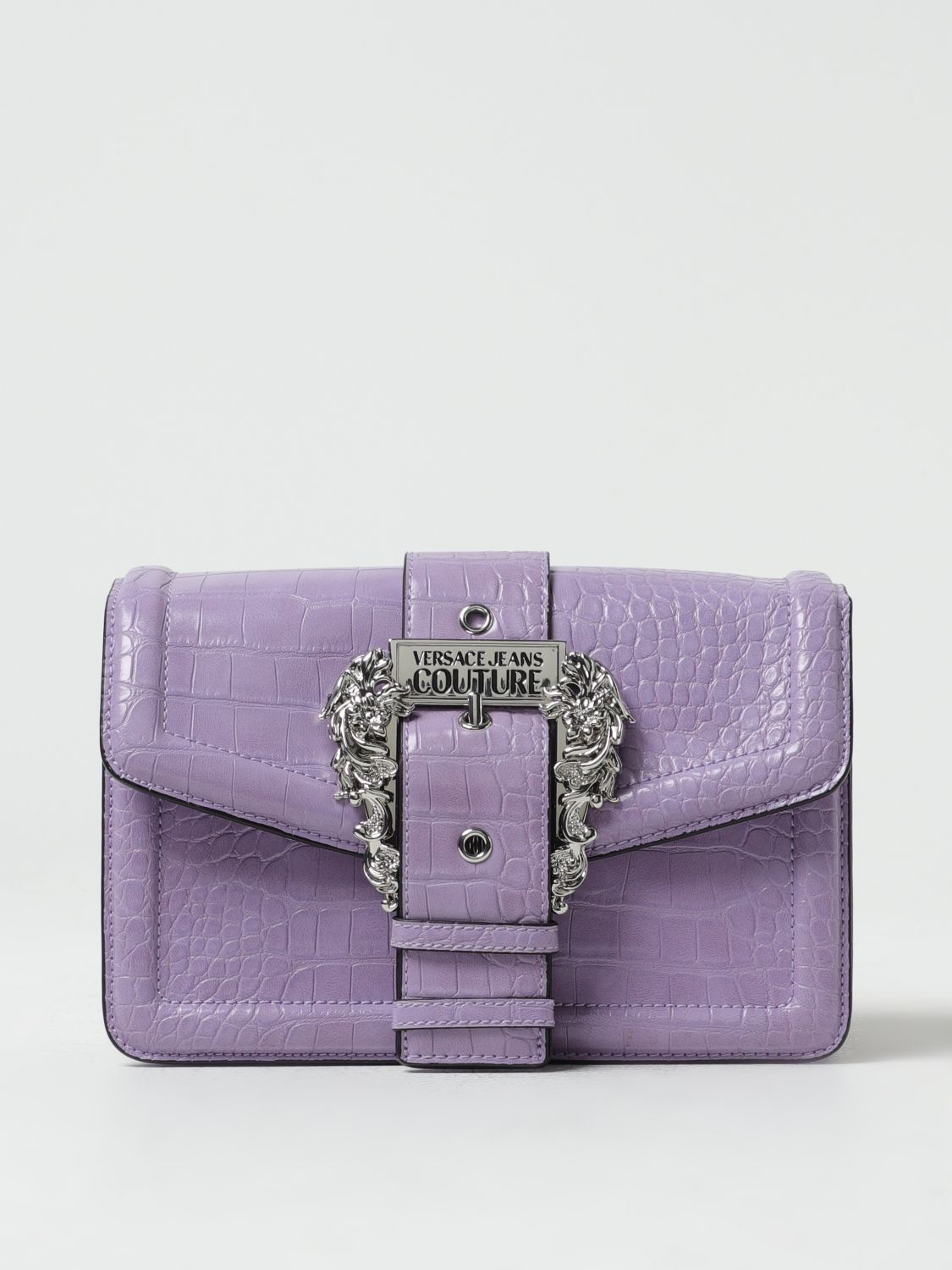 Versace Jeans Couture Handbag  Woman In Violet