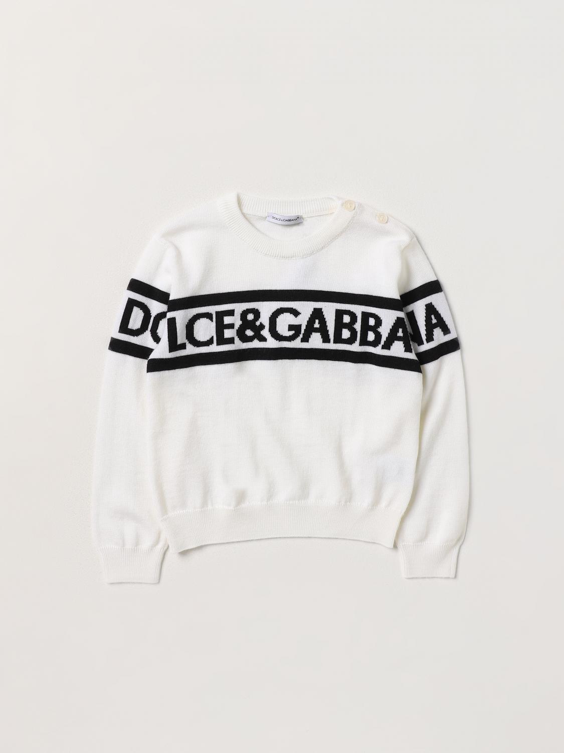 Dolce & Gabbana Sweater  Kids Color White