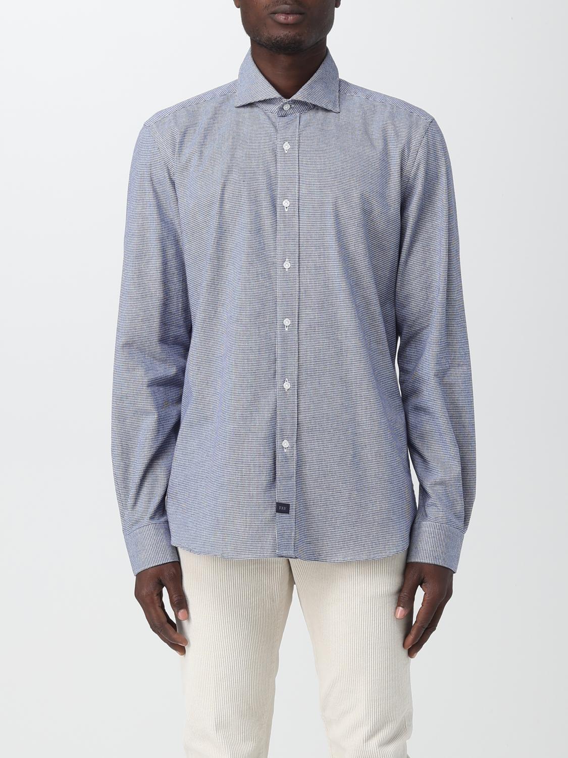 Fay Shirt  Men Color Blue