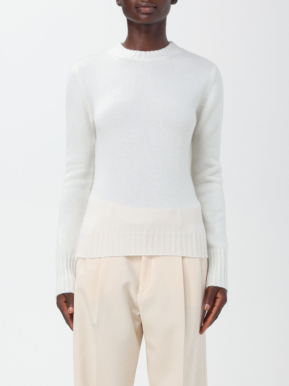 Max Mara Pullover  Damen Farbe Weiss In White