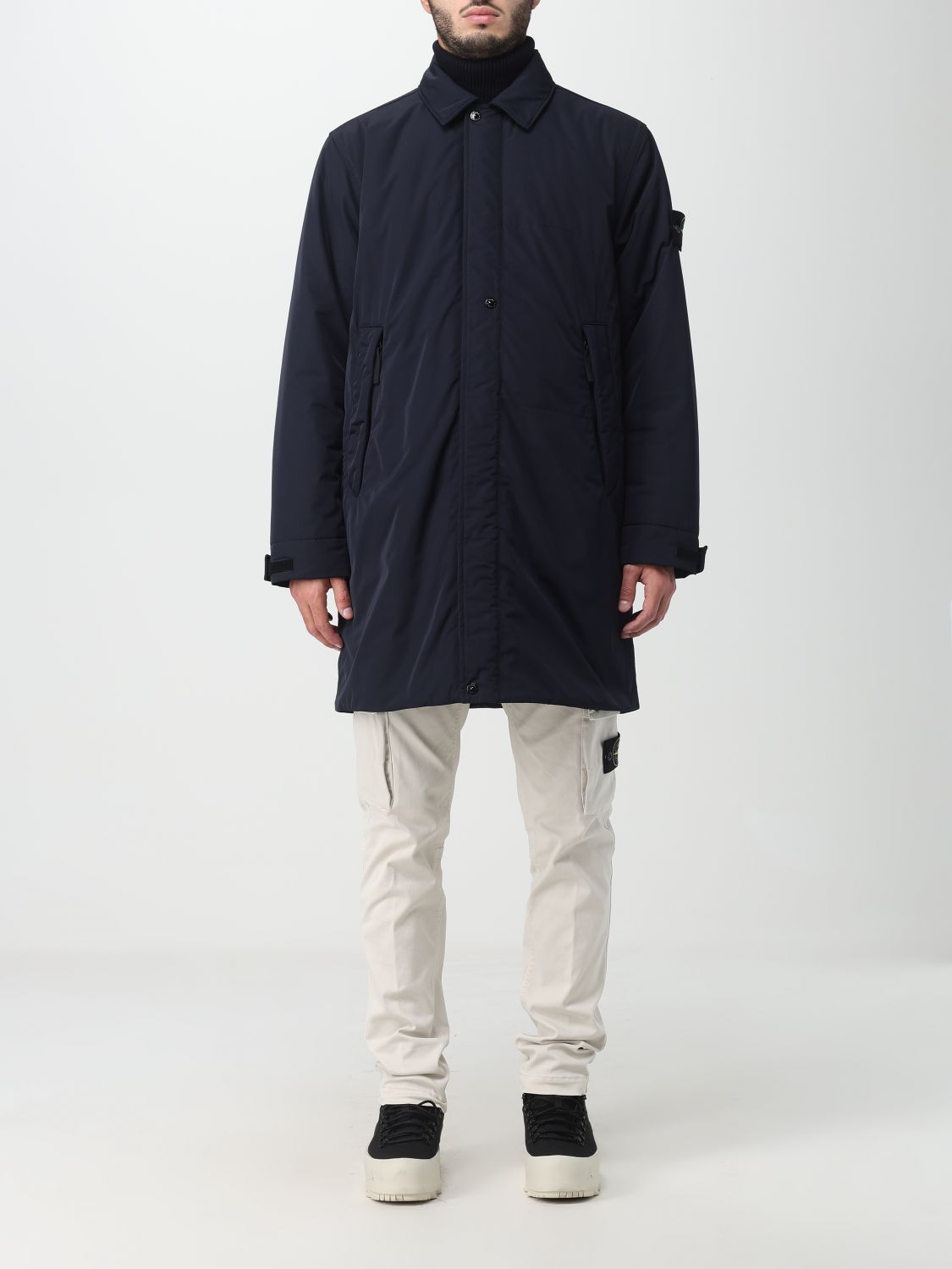 STONE ISLAND：ジャケット メンズ - ブルー | GIGLIO.COMオンラインの