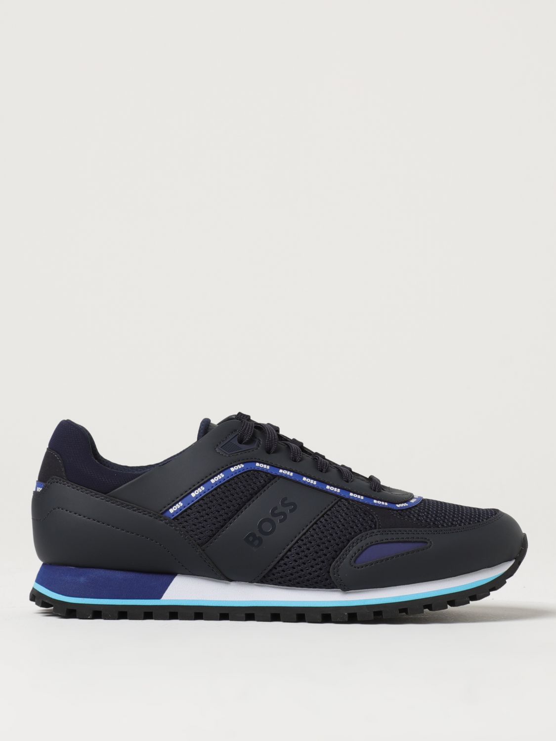 Hugo Boss Sneakers Boss Herren Farbe Blau In Blue